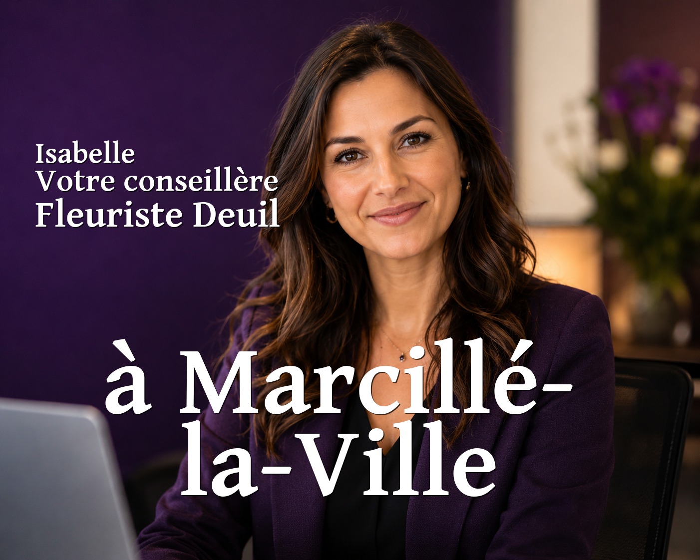 Isabelle, votre conseillère Fleuriste Deuil à Marcillé-la-Ville