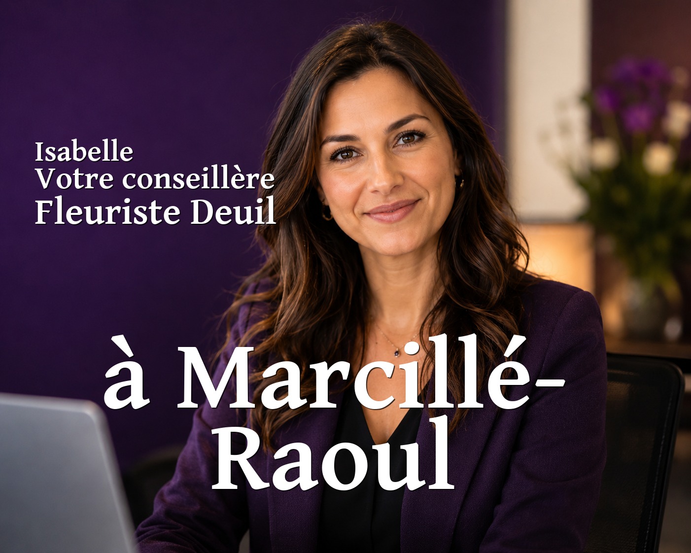 Isabelle, votre conseillère Fleuriste Deuil à Marcillé-Raoul