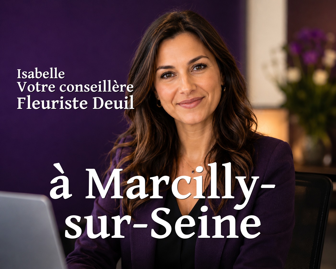 Isabelle, votre conseillère Fleuriste Deuil à Marcilly-sur-Seine