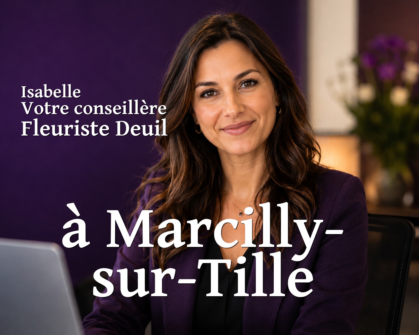Isabelle, votre conseillère Fleuriste Deuil à Marcilly-sur-Tille