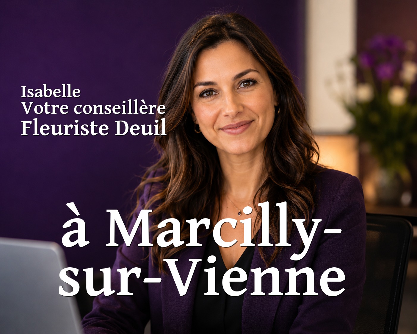 Isabelle, votre conseillère Fleuriste Deuil à Marcilly-sur-Vienne