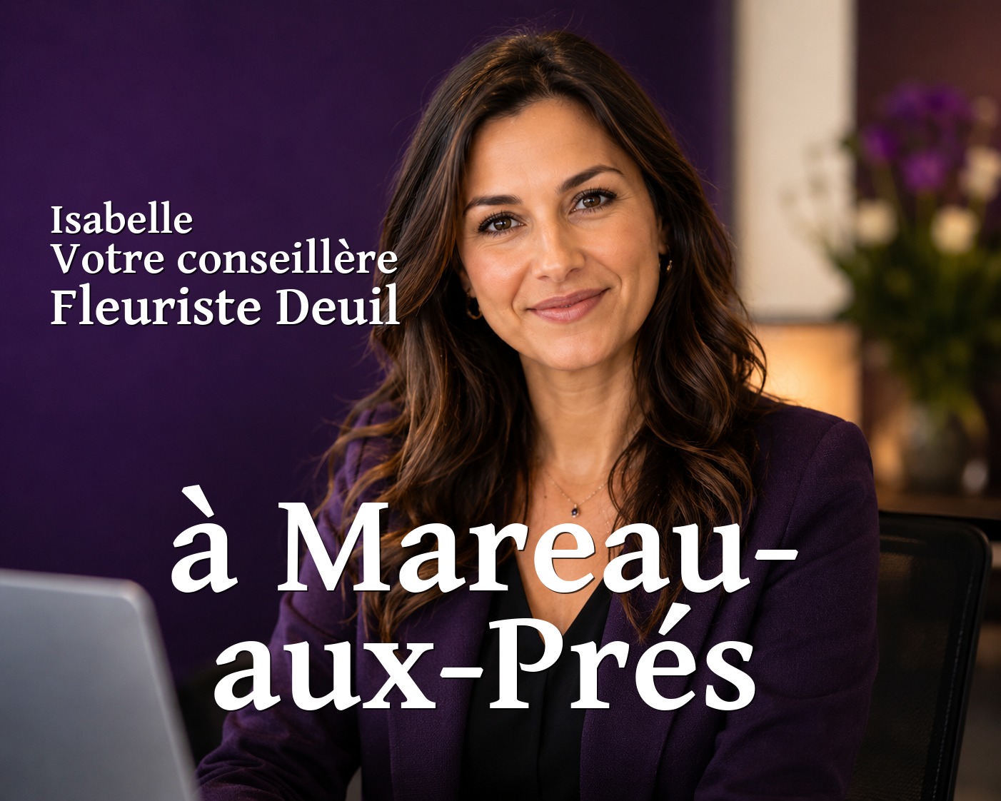 Isabelle, votre conseillère Fleuriste Deuil à Mareau-aux-Prés
