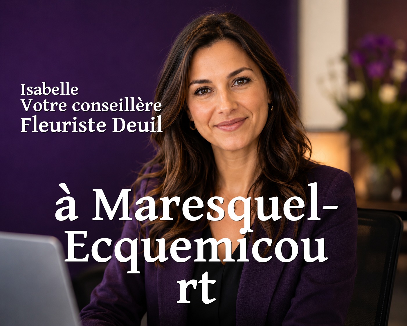 Isabelle, votre conseillère Fleuriste Deuil à Maresquel-Ecquemicourt