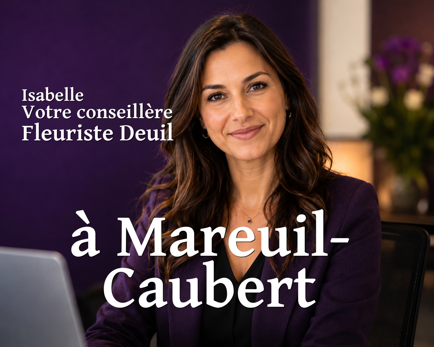 Isabelle, votre conseillère Fleuriste Deuil à Mareuil-Caubert