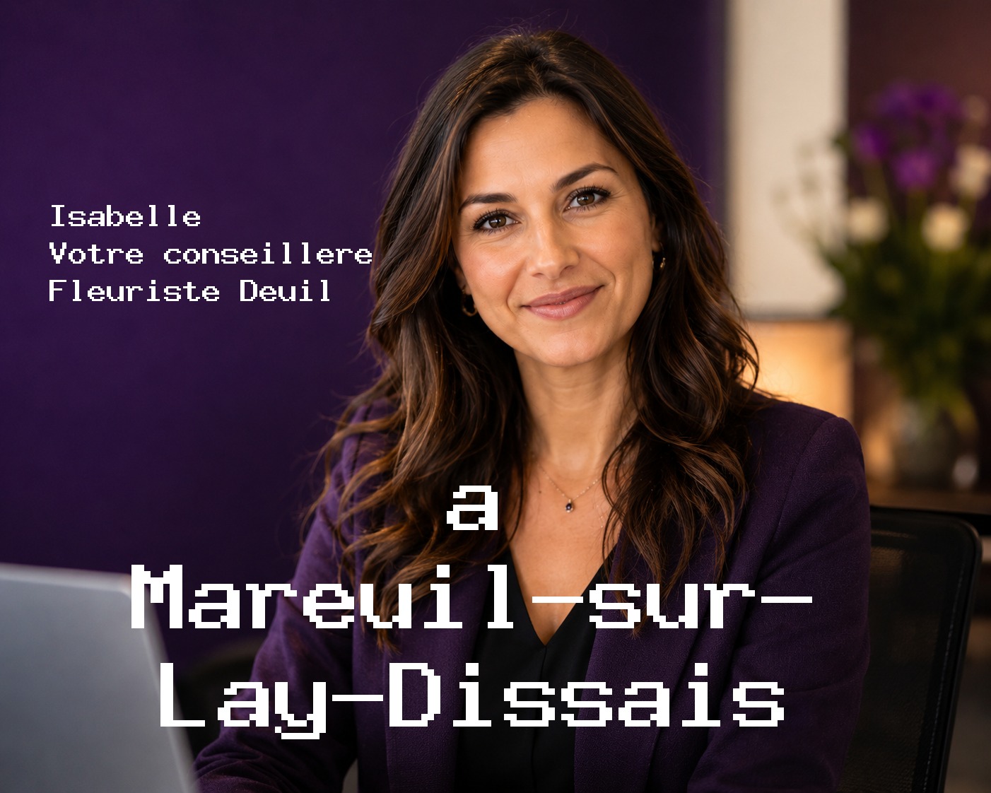 Isabelle, votre conseillère Fleuriste Deuil à Mareuil-sur-Lay-Dissais
