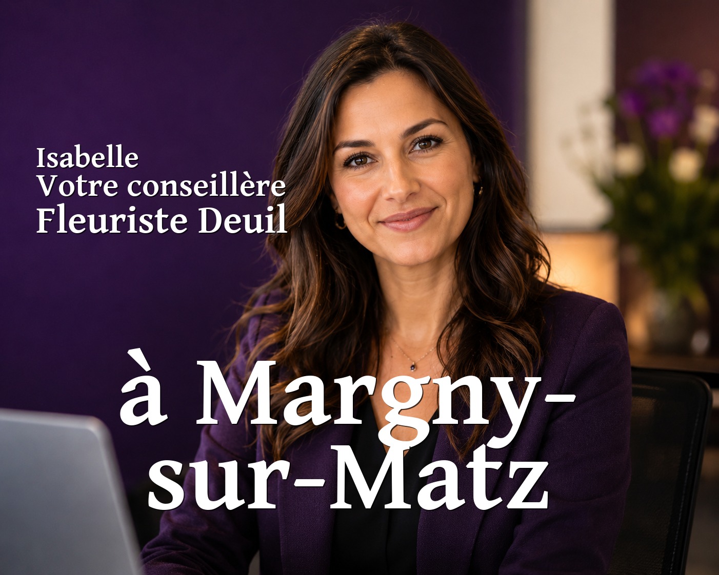 Isabelle, votre conseillère Fleuriste Deuil à Margny-sur-Matz