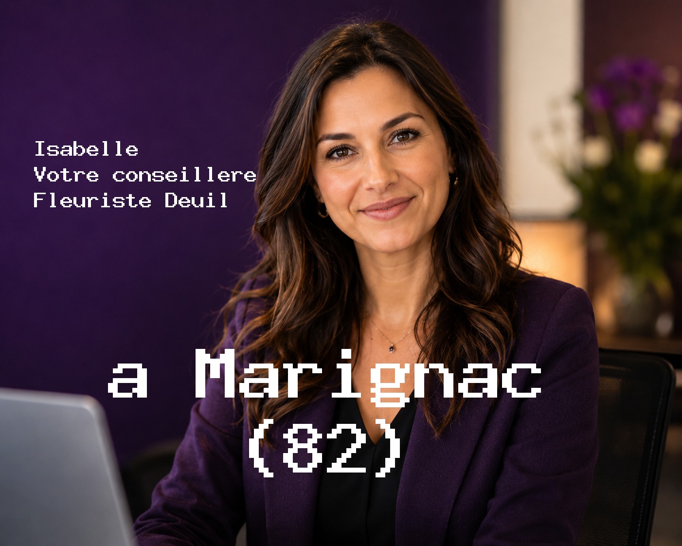 Isabelle, votre conseillère Fleuriste Deuil à Marignac (82)
