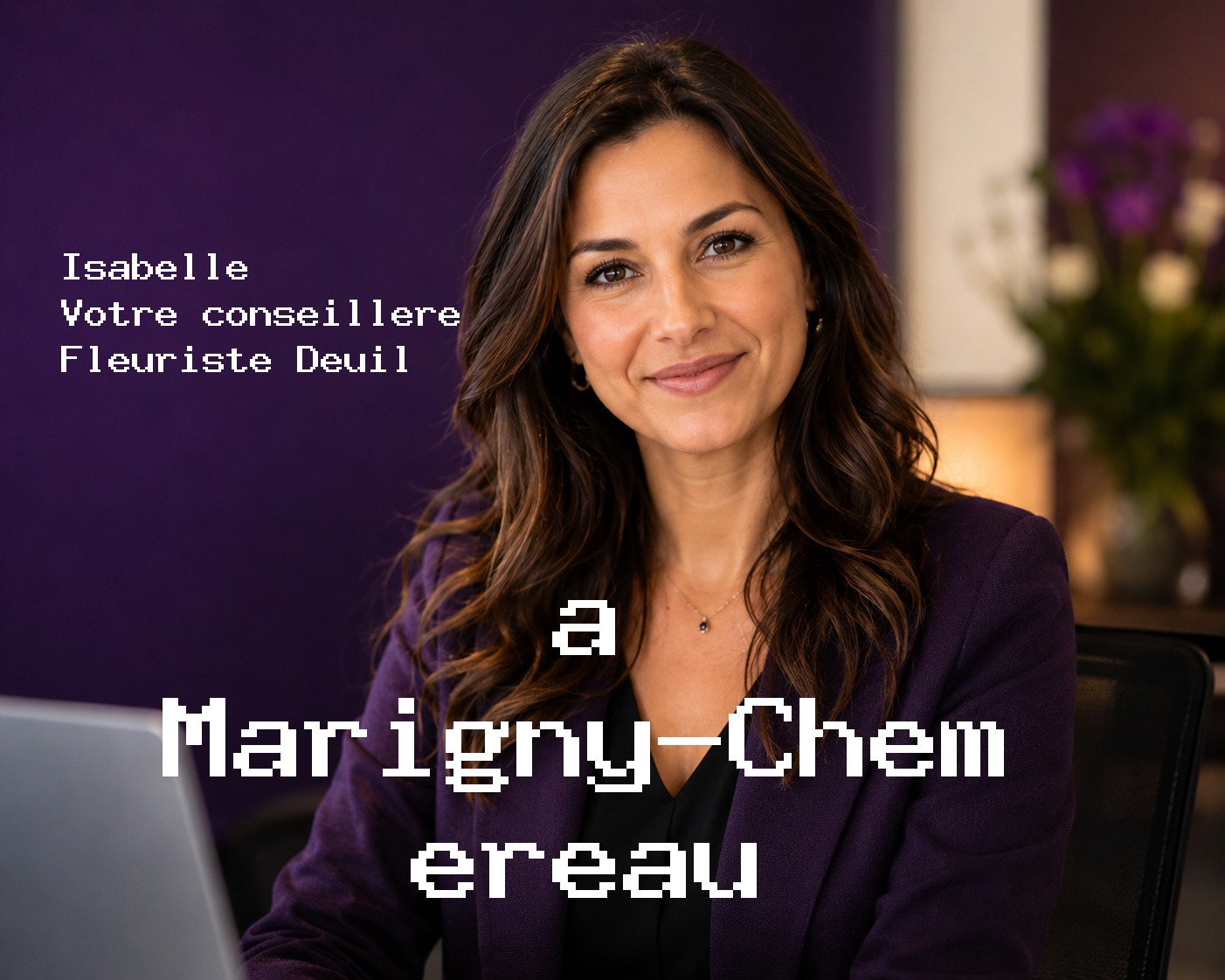 Isabelle, votre conseillère Fleuriste Deuil à Marigny-Chemereau