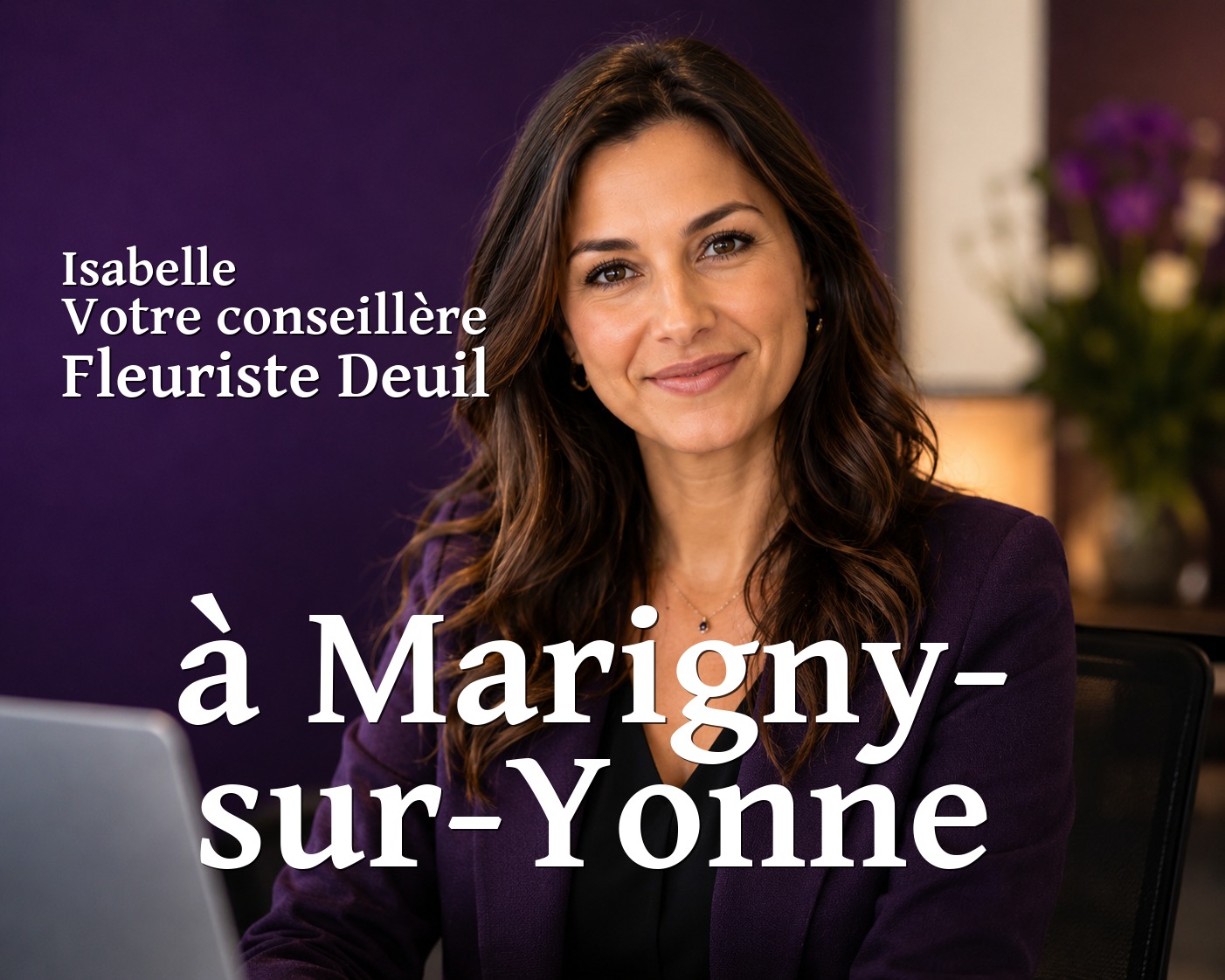 Isabelle, votre conseillère Fleuriste Deuil à Marigny-sur-Yonne