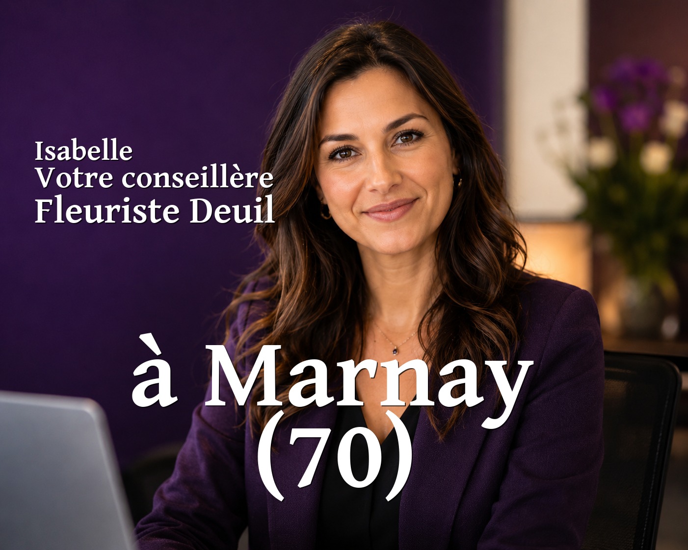 Isabelle, votre conseillère Fleuriste Deuil à Marnay (70)