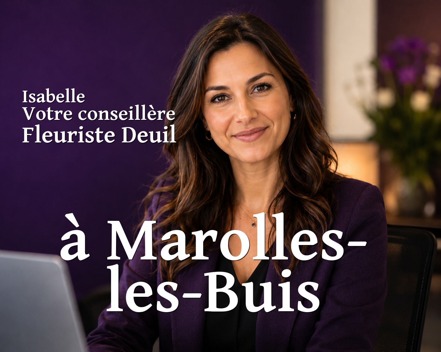 Isabelle, votre conseillère Fleuriste Deuil à Marolles-les-Buis