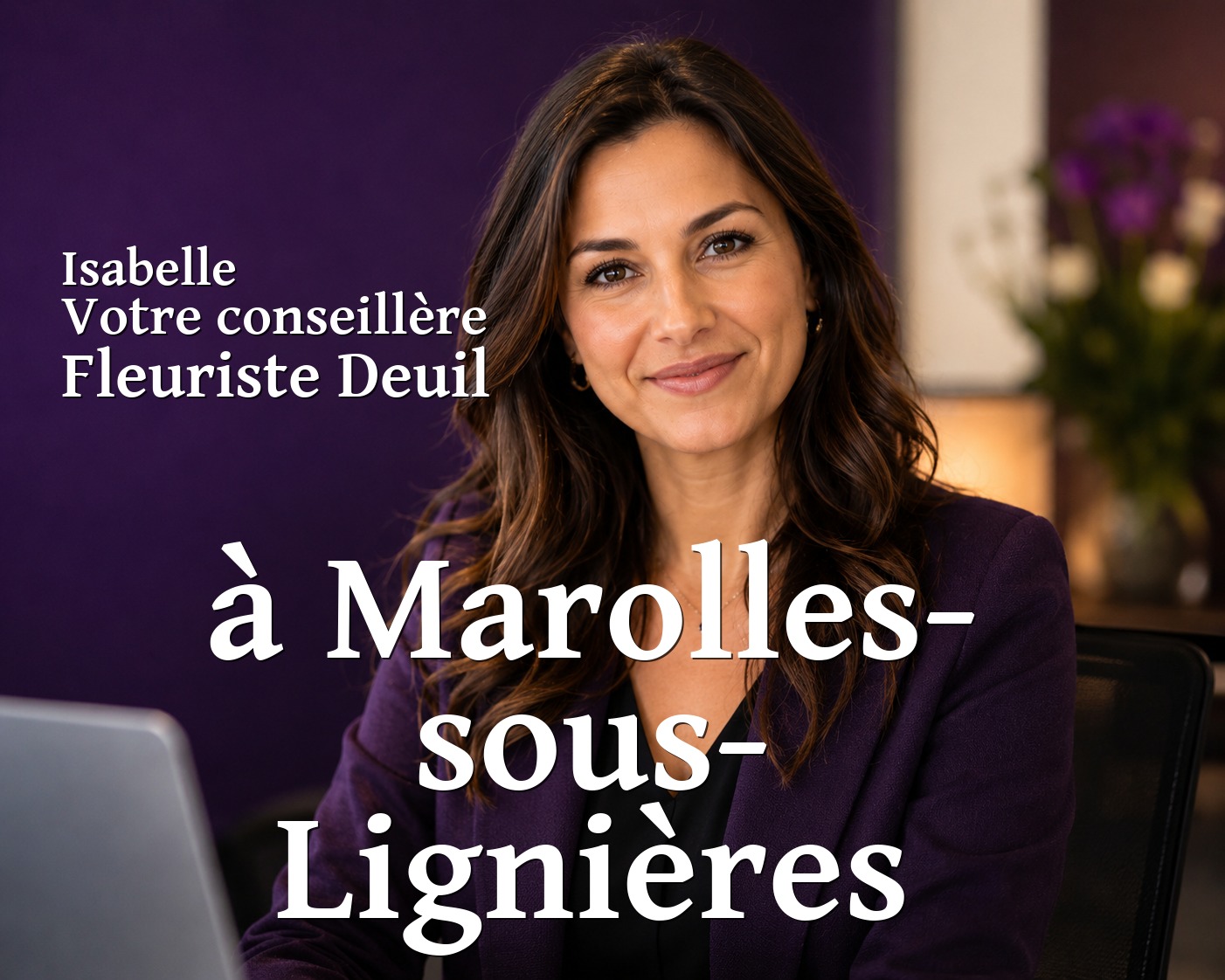 Isabelle, votre conseillère Fleuriste Deuil à Marolles-sous-Lignières