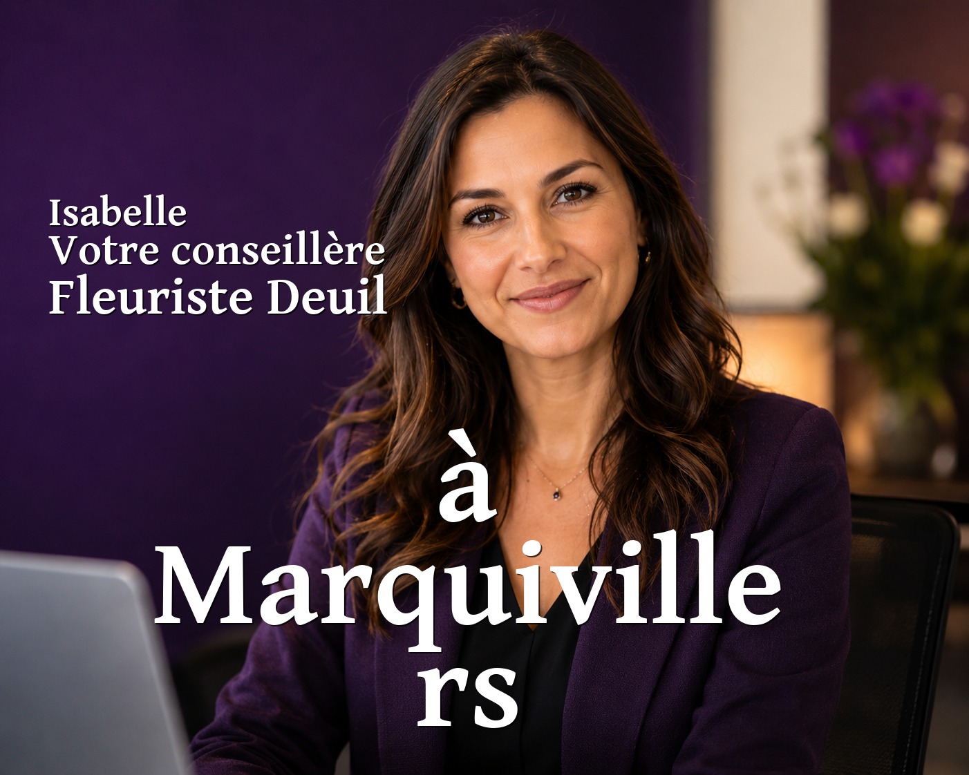 Isabelle, votre conseillère Fleuriste Deuil à Marquivillers