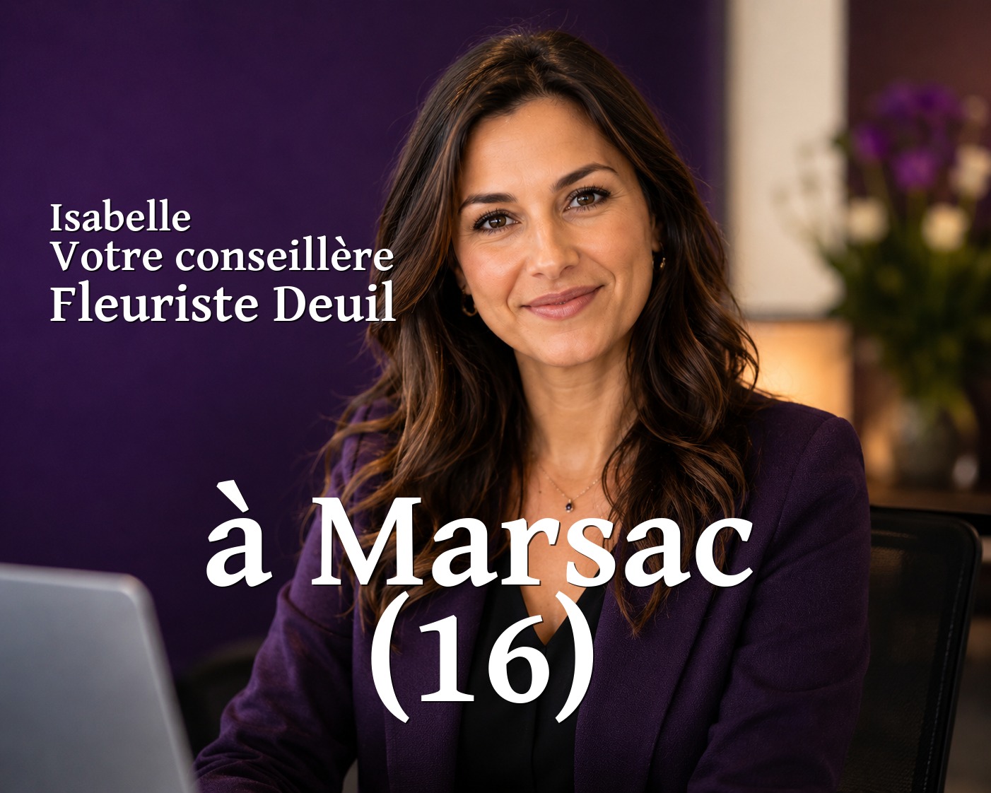 Isabelle, votre conseillère Fleuriste Deuil à Marsac (16)