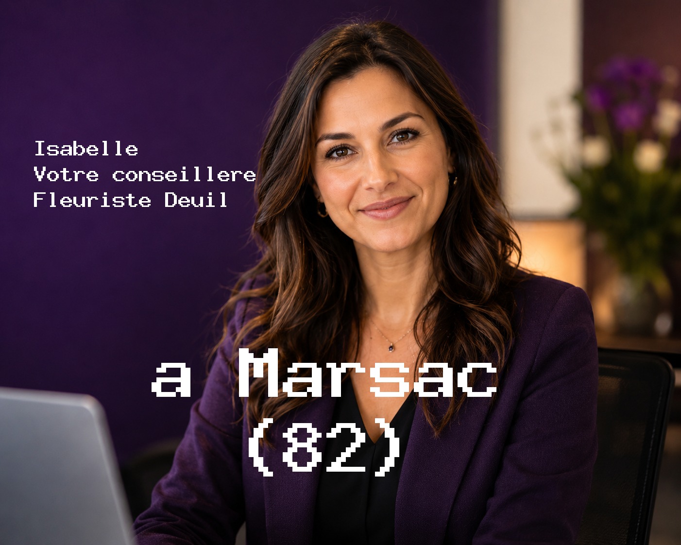 Isabelle, votre conseillère Fleuriste Deuil à Marsac (82)