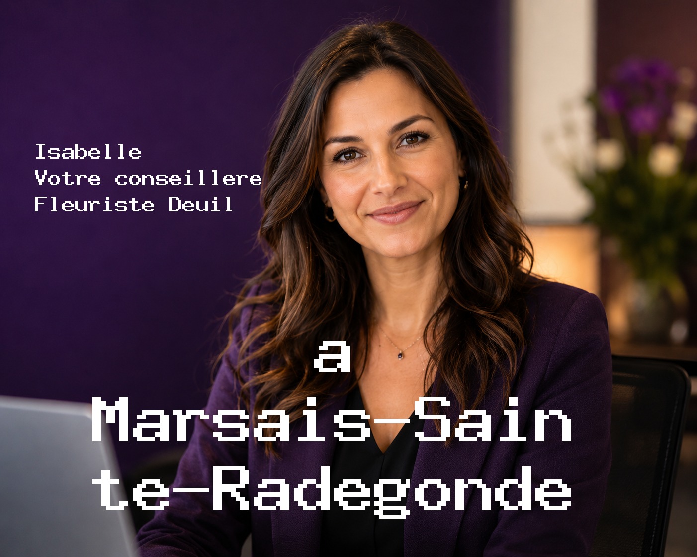 Isabelle, votre conseillère Fleuriste Deuil à Marsais-Sainte-Radégonde