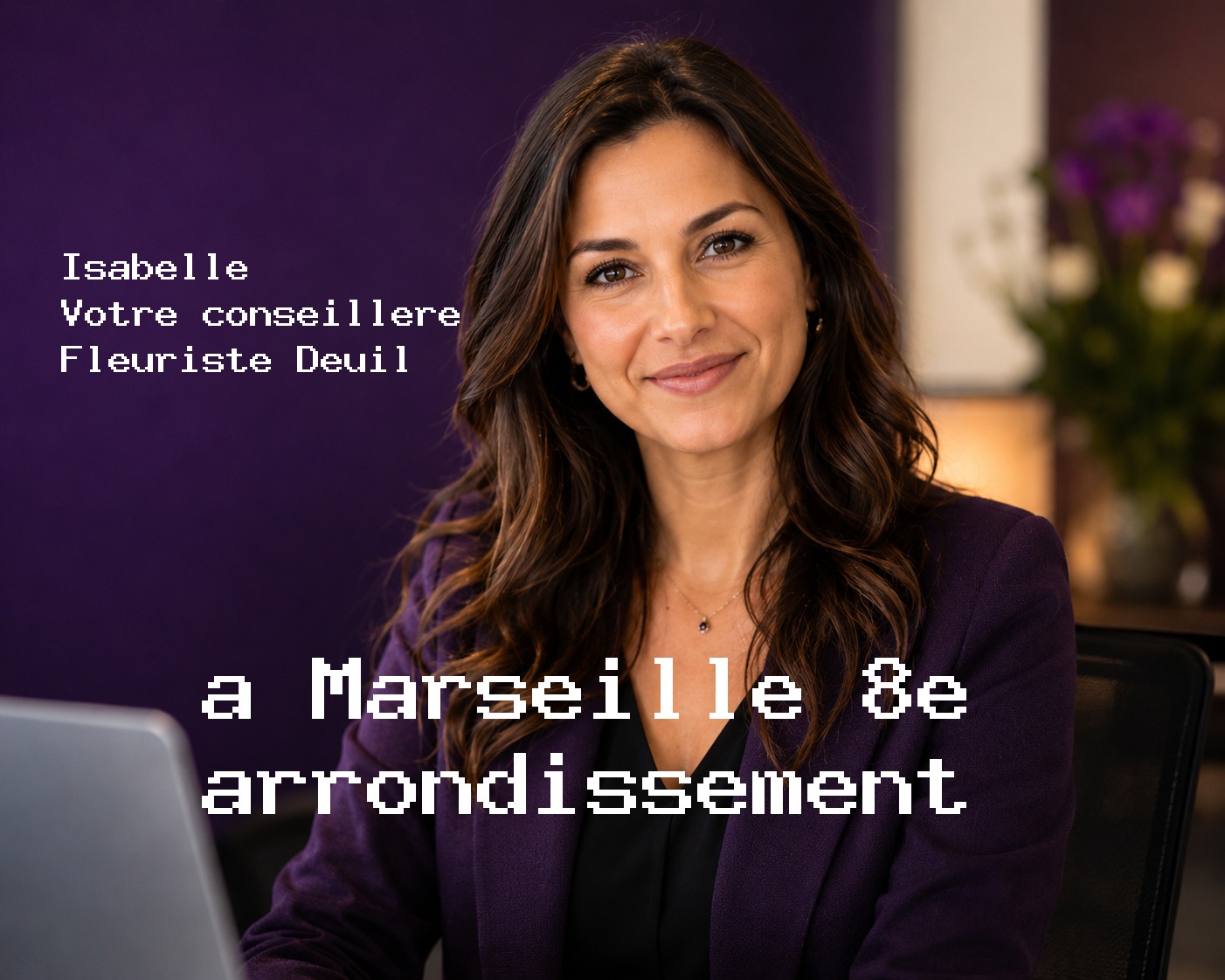 Isabelle, votre conseillère Fleuriste Deuil à Marseille 8e arrondissement