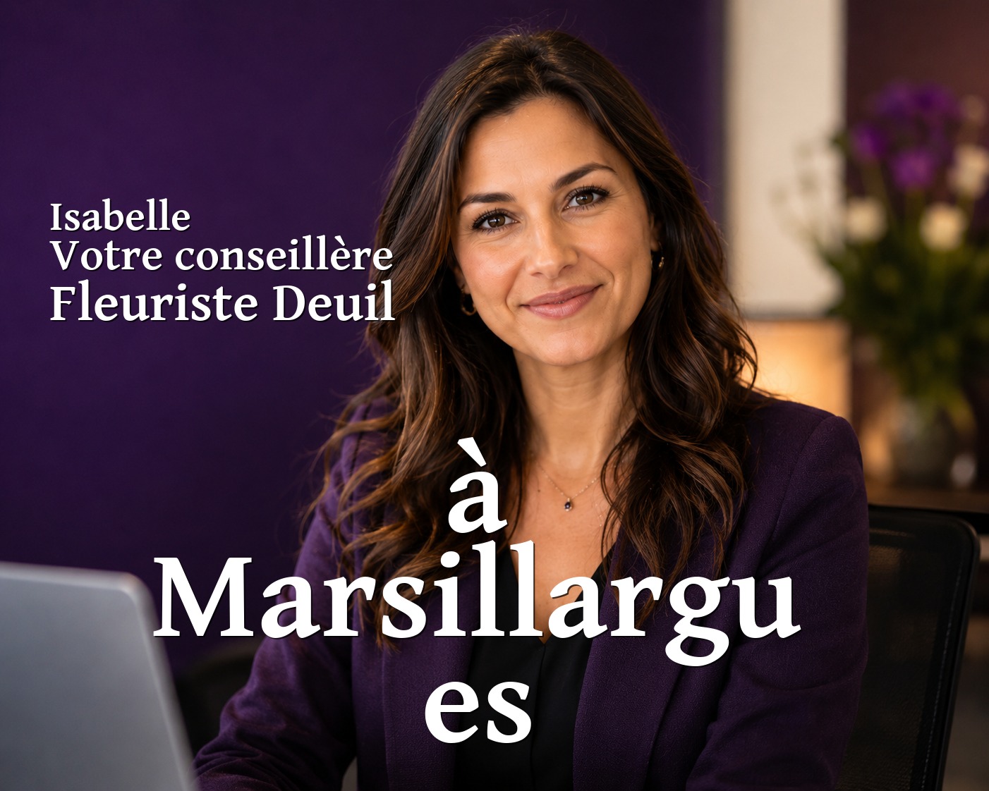 Isabelle, votre conseillère Fleuriste Deuil à Marsillargues