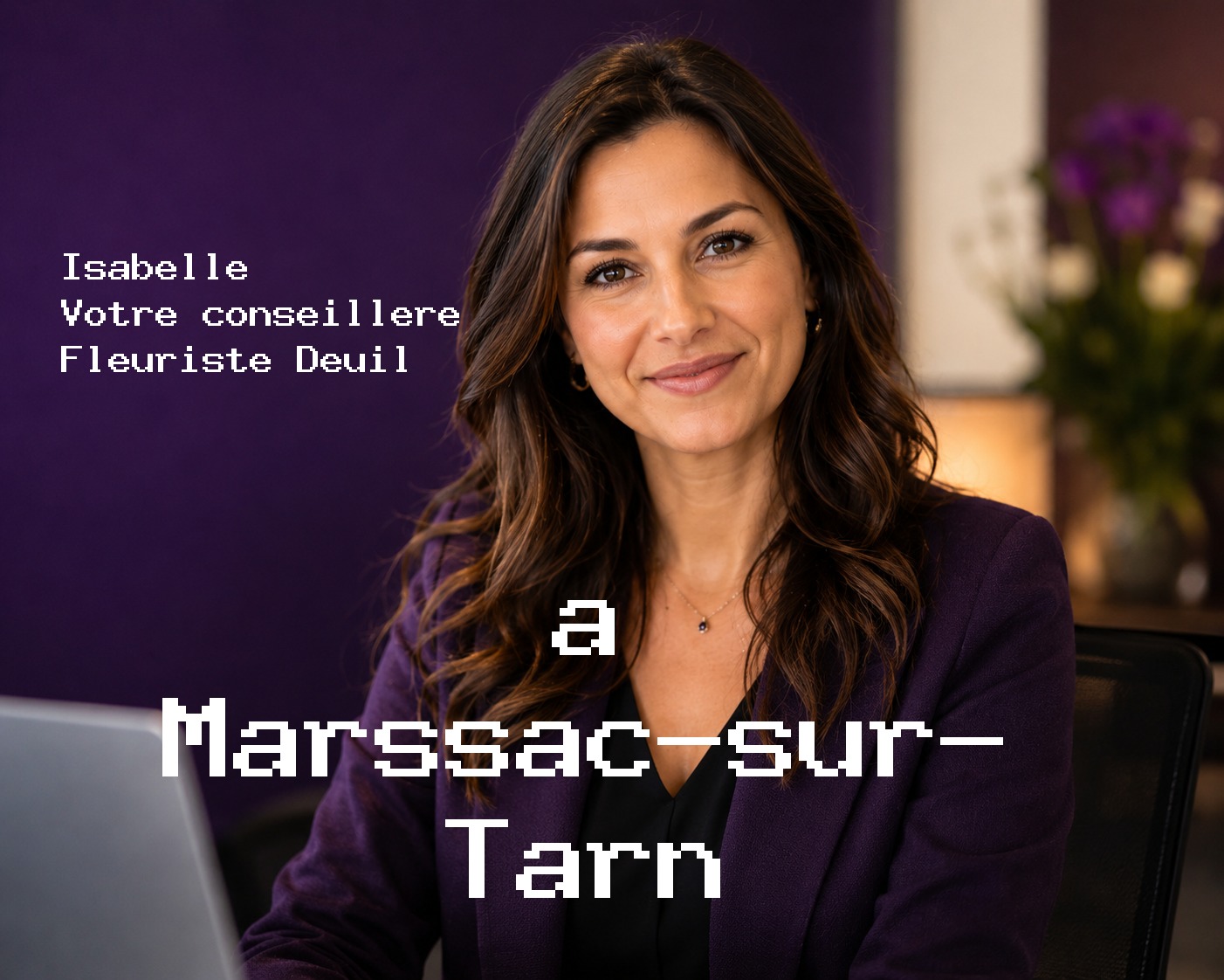 Isabelle, votre conseillère Fleuriste Deuil à Marssac-sur-Tarn