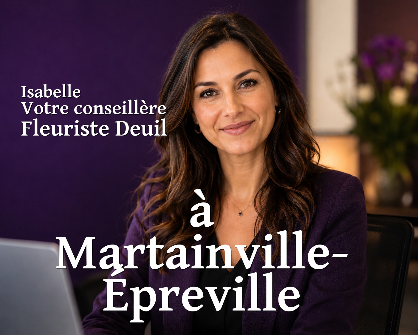 Isabelle, votre conseillère Fleuriste Deuil à Martainville-Épreville