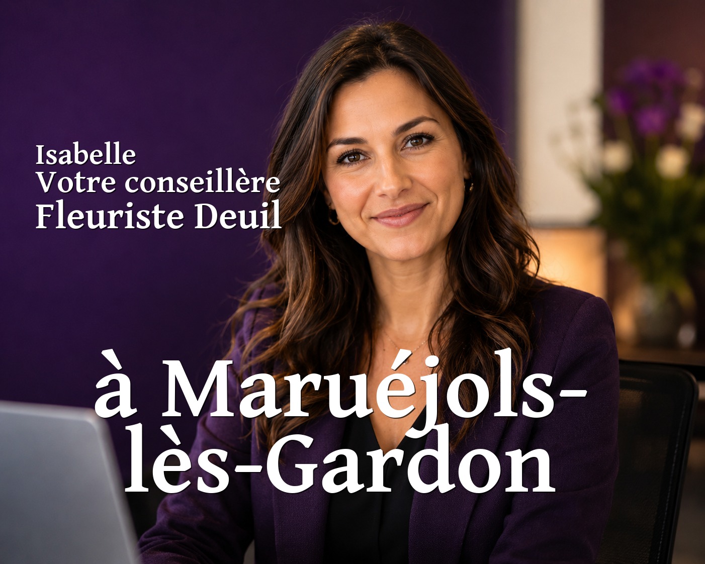 Isabelle, votre conseillère Fleuriste Deuil à Maruéjols-lès-Gardon