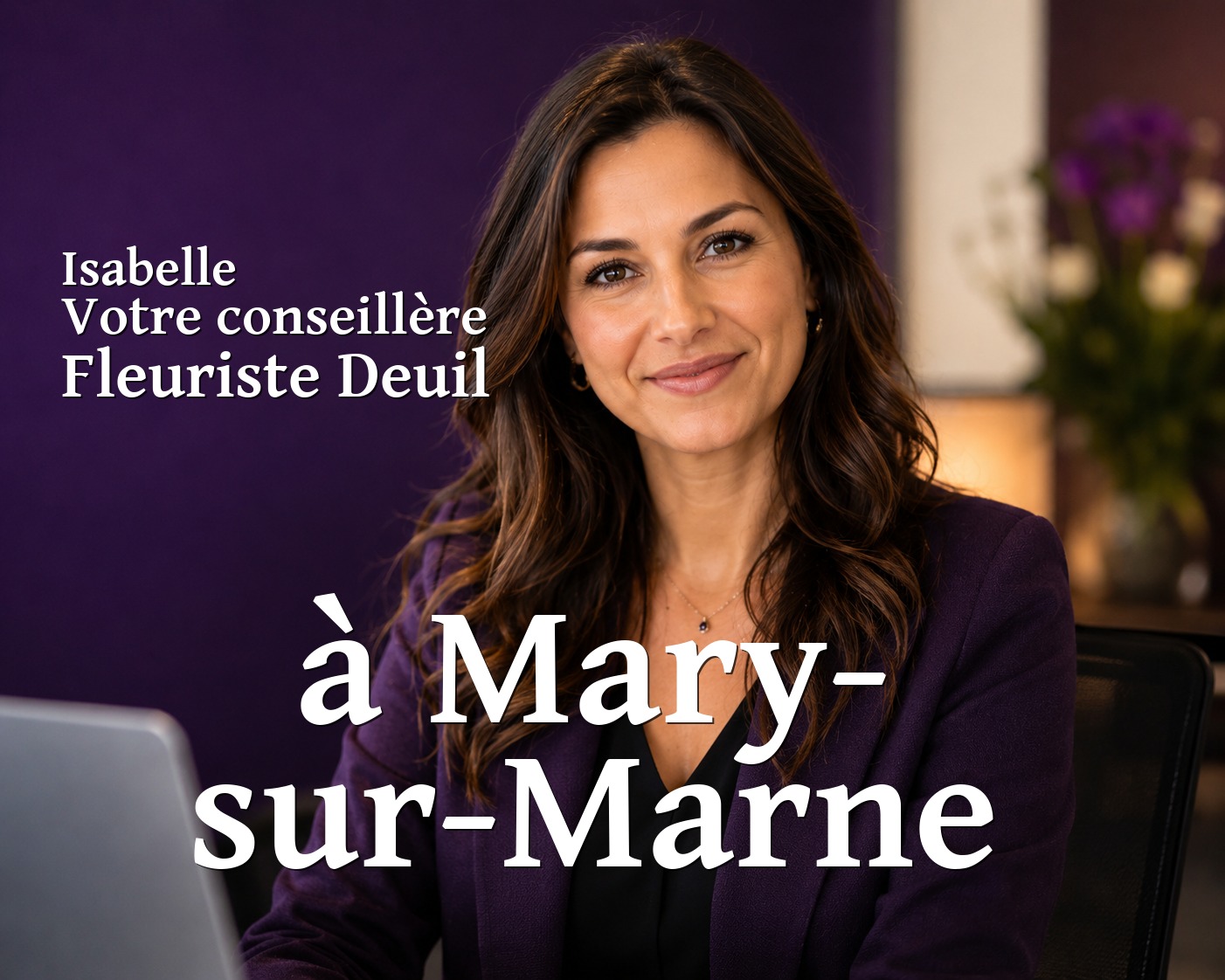 Isabelle, votre conseillère Fleuriste Deuil à Mary-sur-Marne