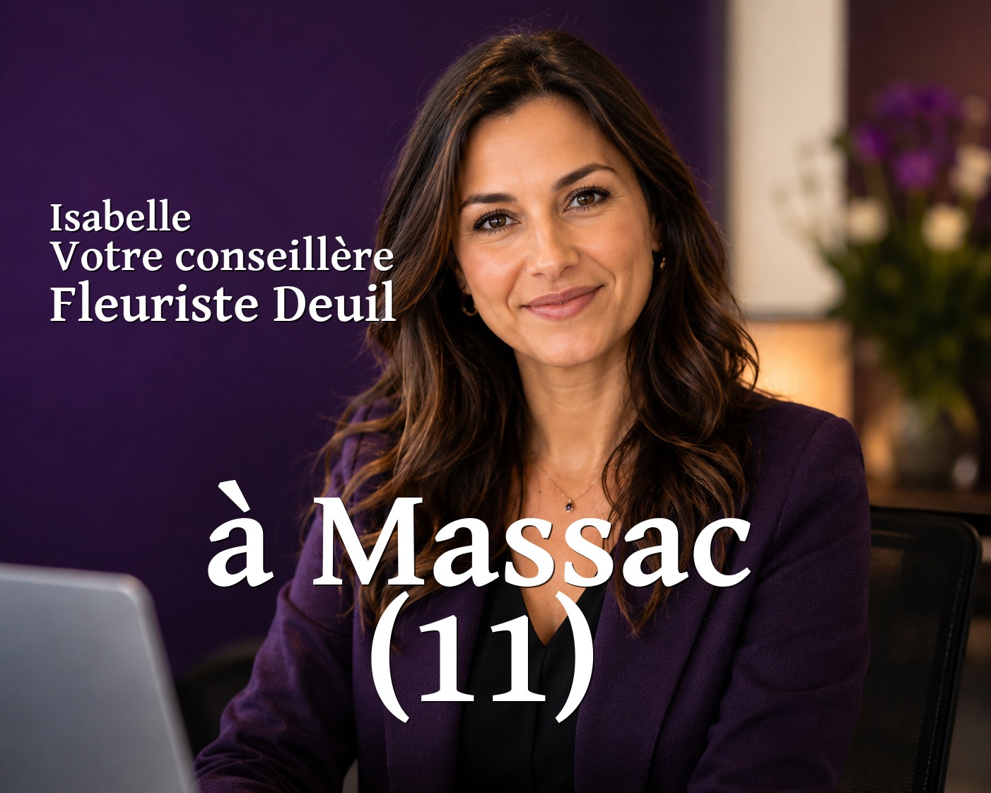 Isabelle, votre conseillère Fleuriste Deuil à Massac (11)