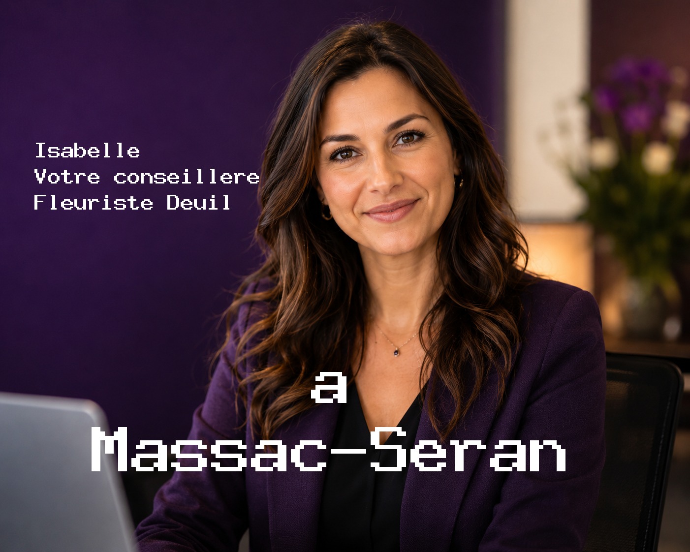 Isabelle, votre conseillère Fleuriste Deuil à Massac-Séran