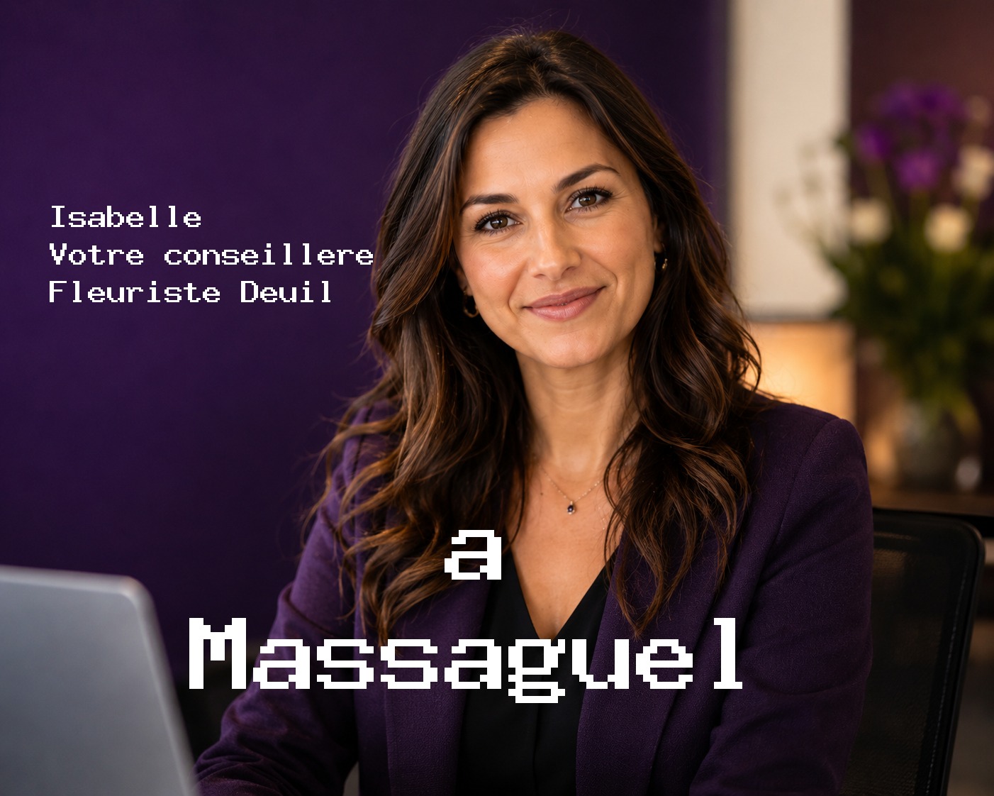 Isabelle, votre conseillère Fleuriste Deuil à Massaguel