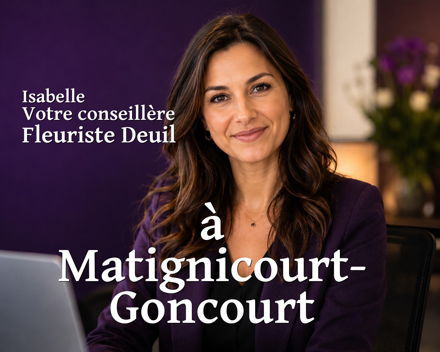 Isabelle, votre conseillère Fleuriste Deuil à Matignicourt-Goncourt