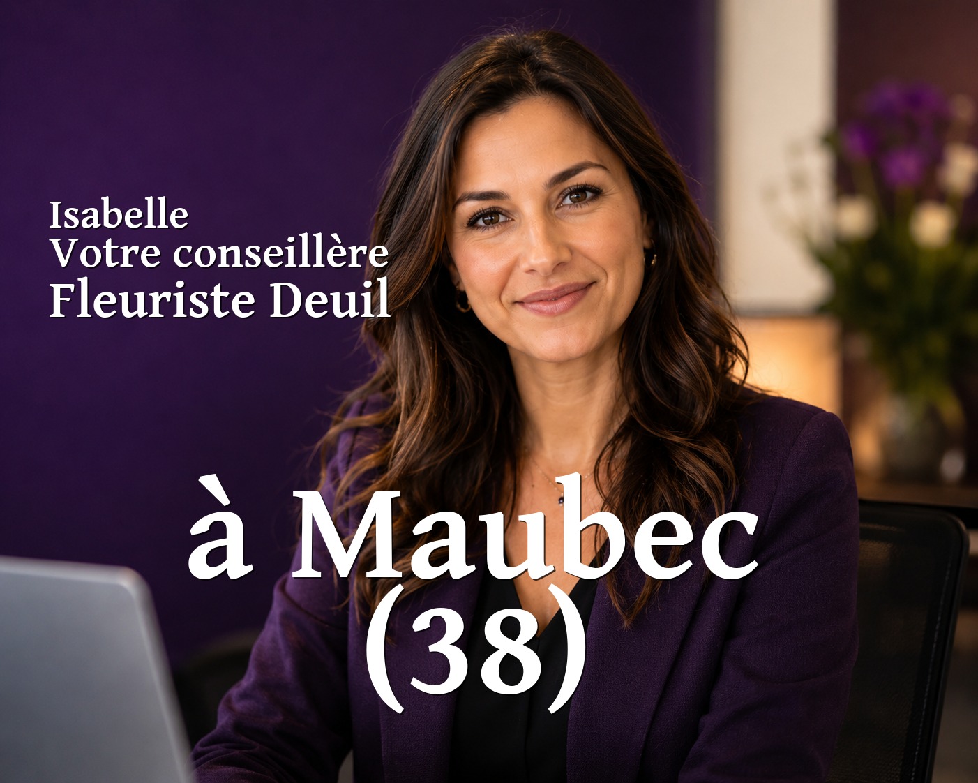 Isabelle, votre conseillère Fleuriste Deuil à Maubec (38)