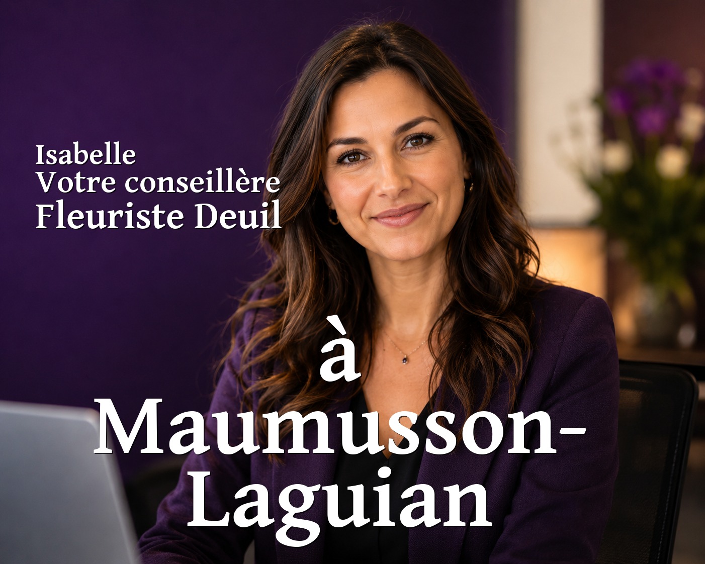 Isabelle, votre conseillère Fleuriste Deuil à Maumusson-Laguian