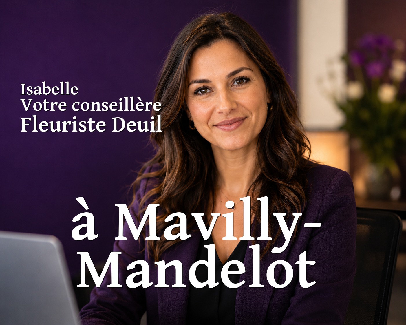 Isabelle, votre conseillère Fleuriste Deuil à Mavilly-Mandelot
