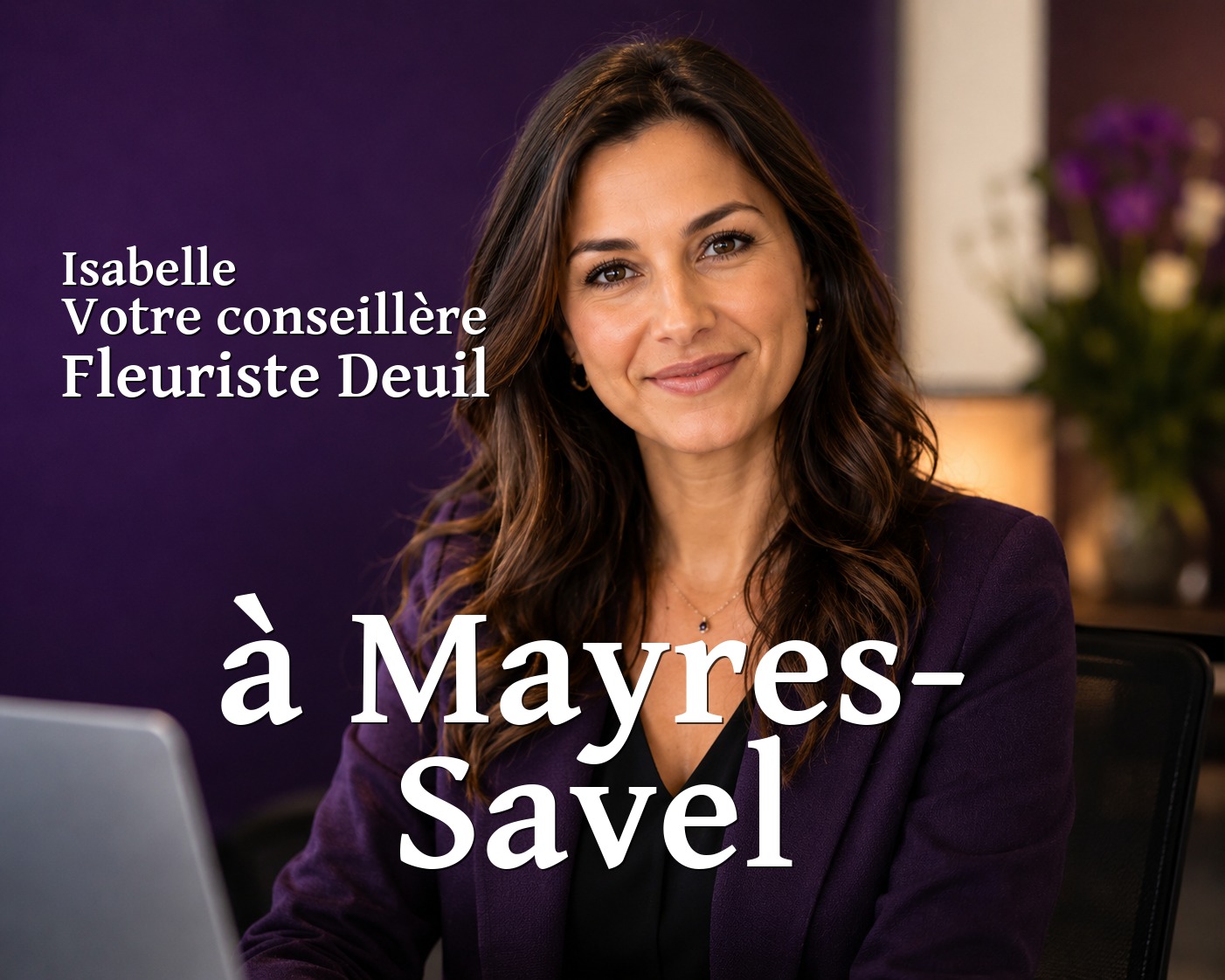 Isabelle, votre conseillère Fleuriste Deuil à Mayres-Savel