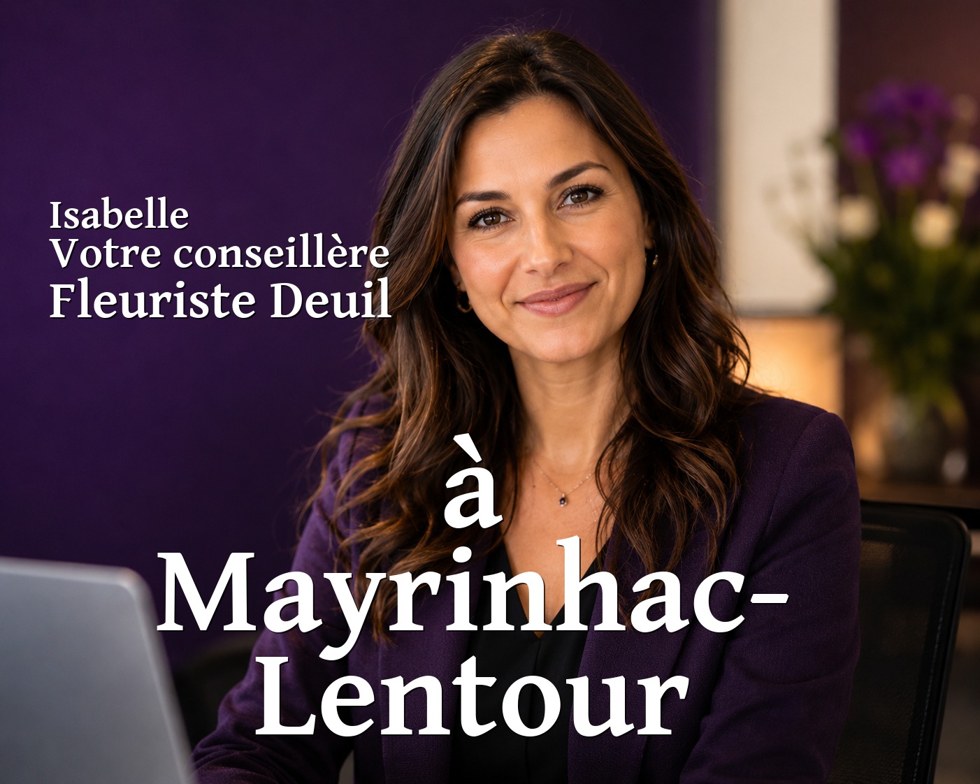Isabelle, votre conseillère Fleuriste Deuil à Mayrinhac-Lentour