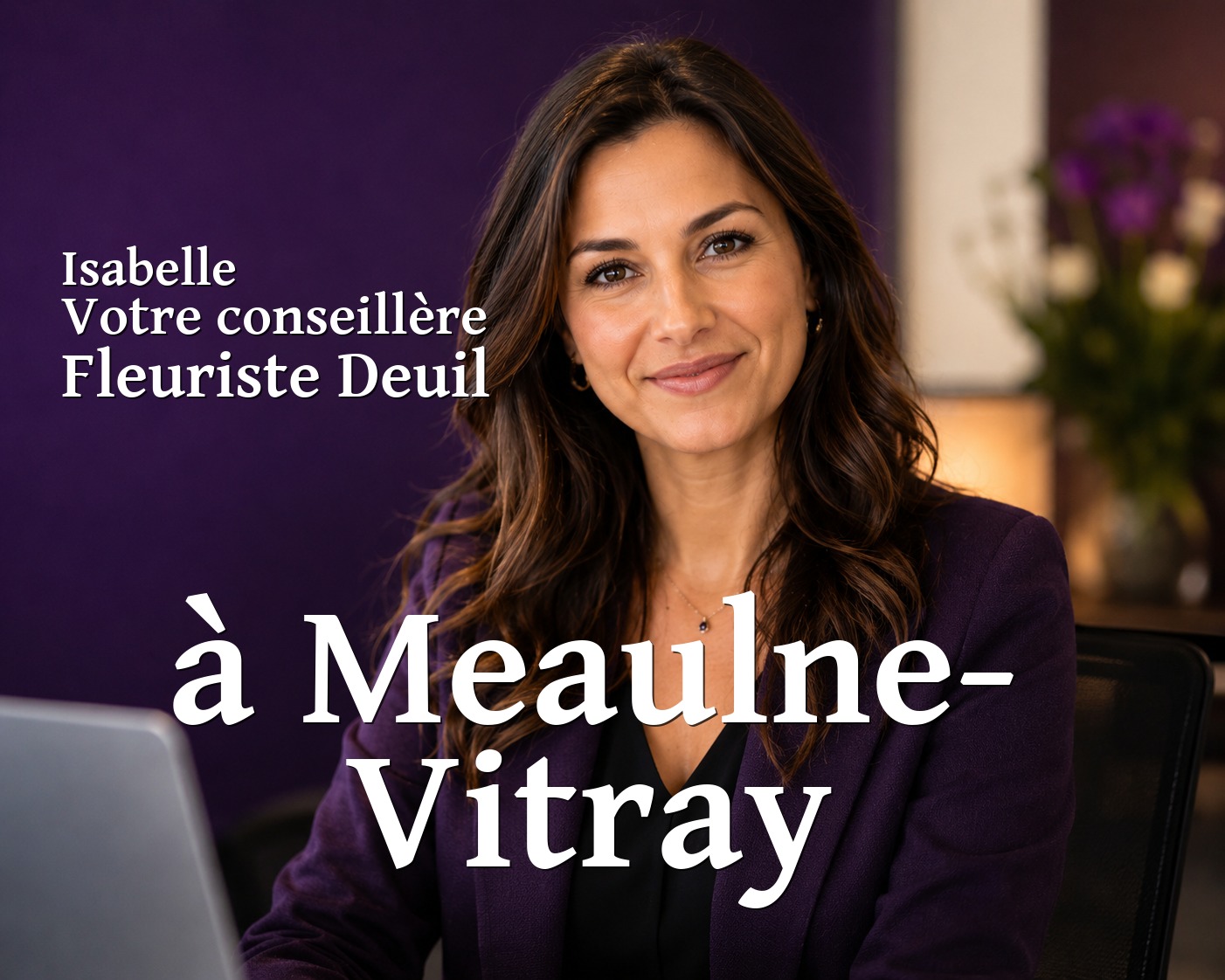Isabelle, votre conseillère Fleuriste Deuil à Meaulne-Vitray