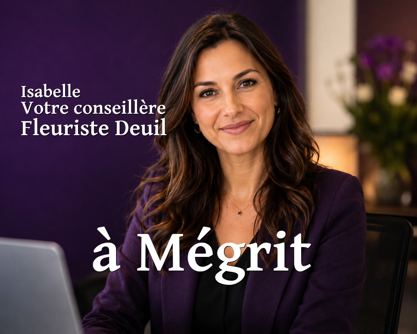 Isabelle, votre conseillère Fleuriste Deuil à Mégrit