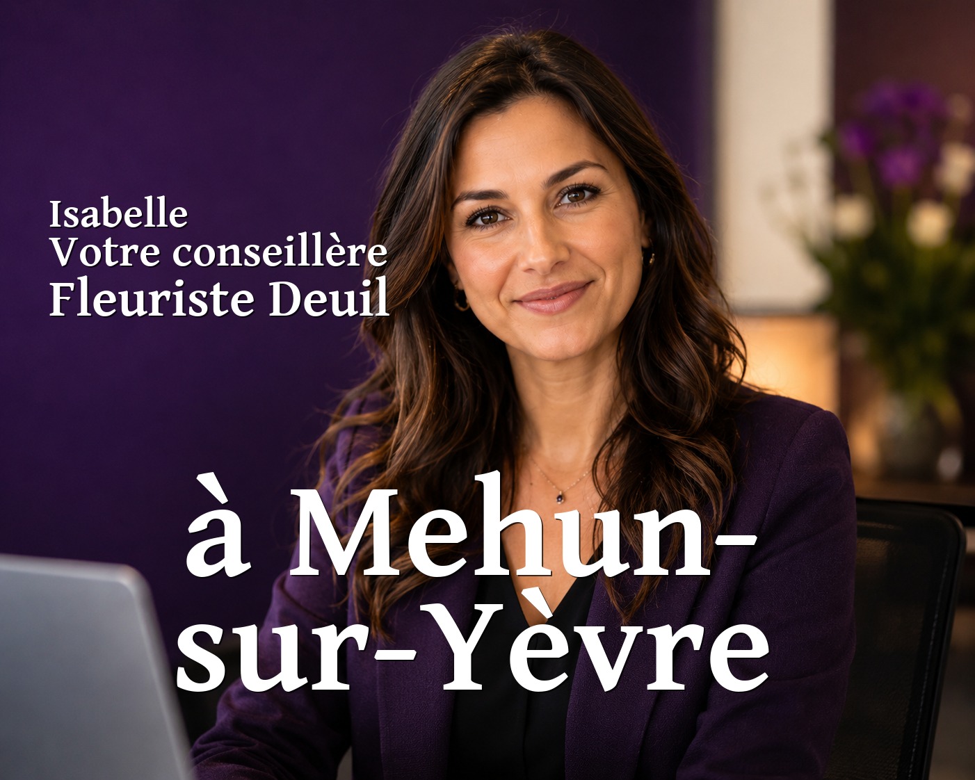 Isabelle, votre conseillère Fleuriste Deuil à Mehun-sur-Yèvre