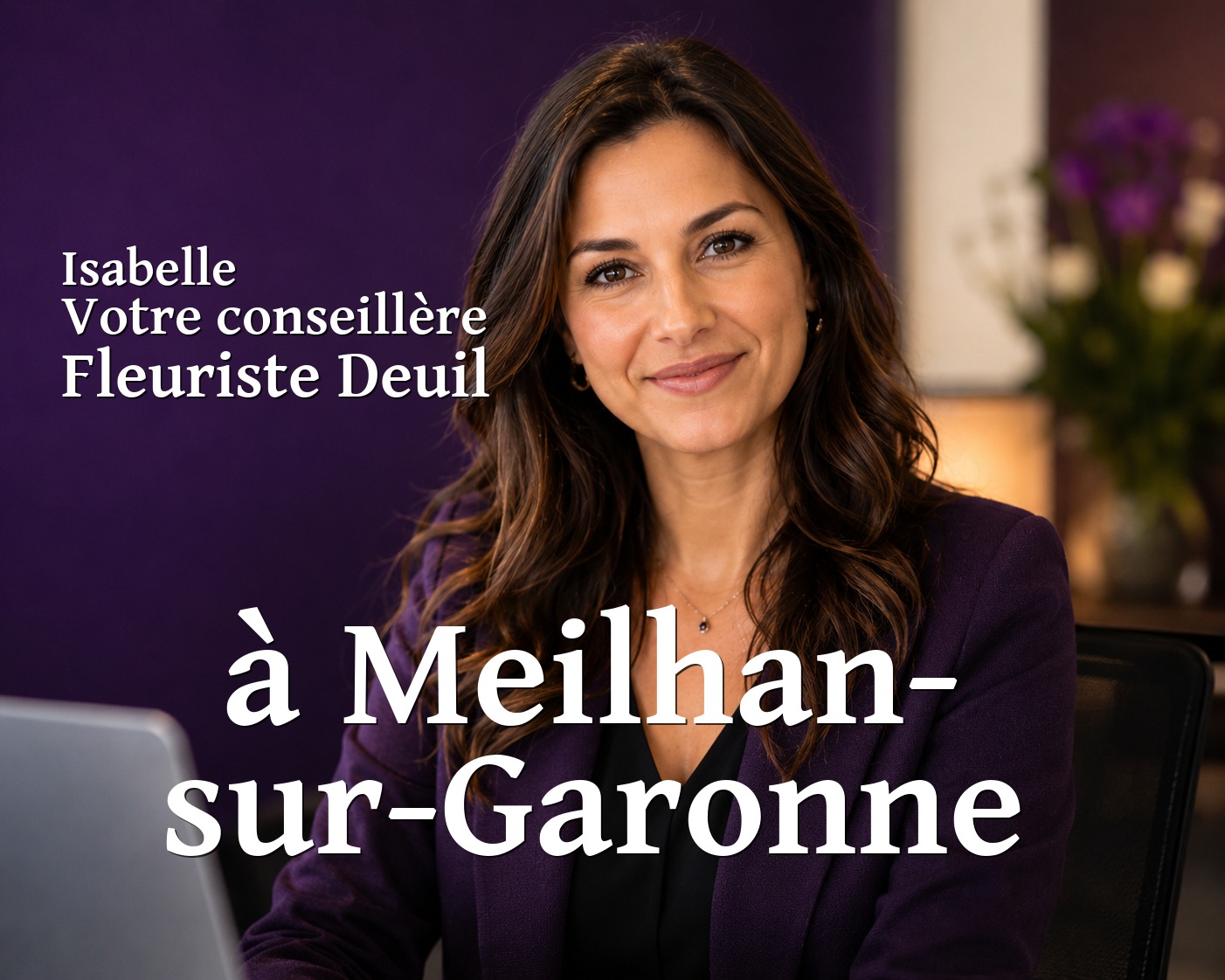 Isabelle, votre conseillère Fleuriste Deuil à Meilhan-sur-Garonne