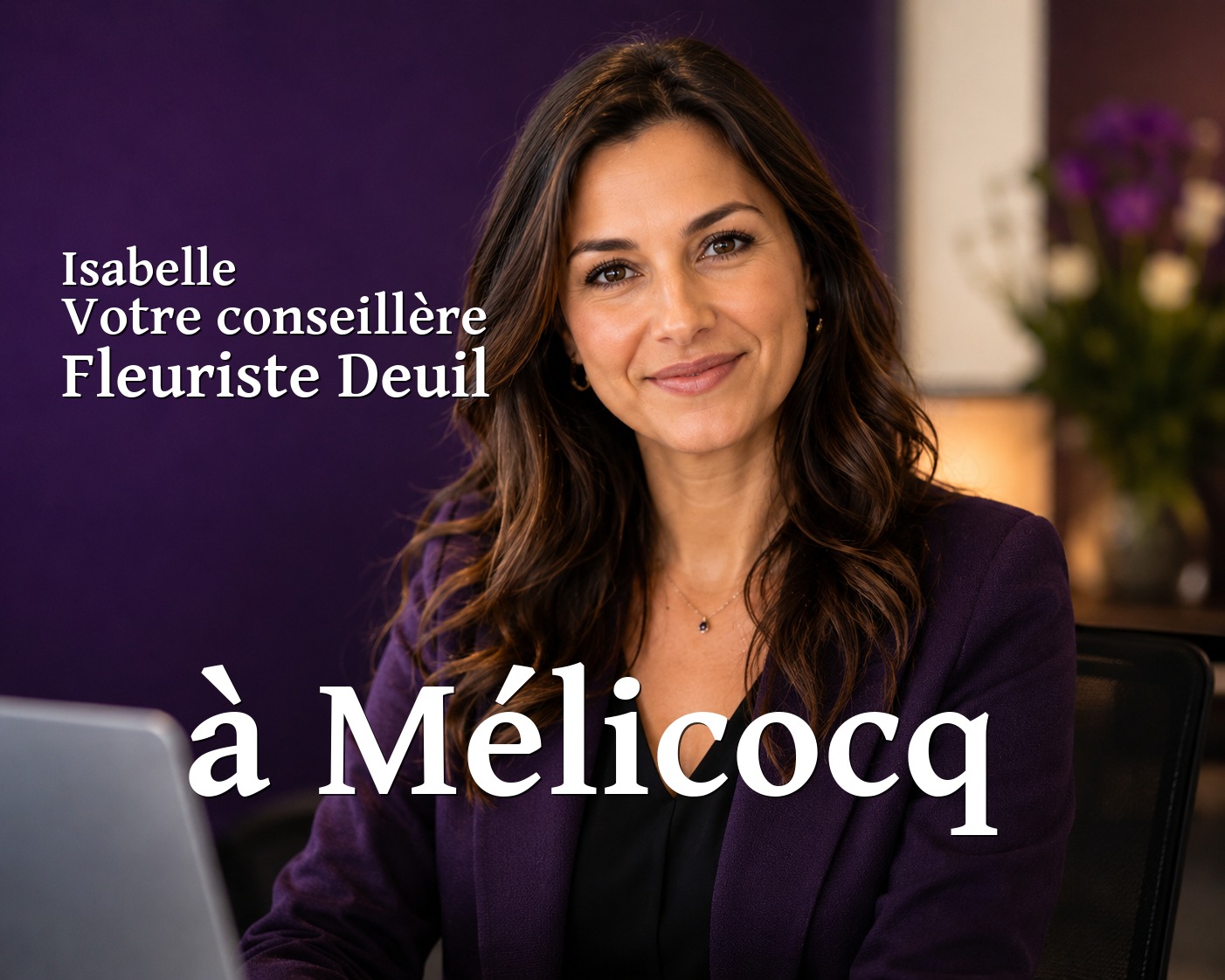 Isabelle, votre conseillère Fleuriste Deuil à Mélicocq