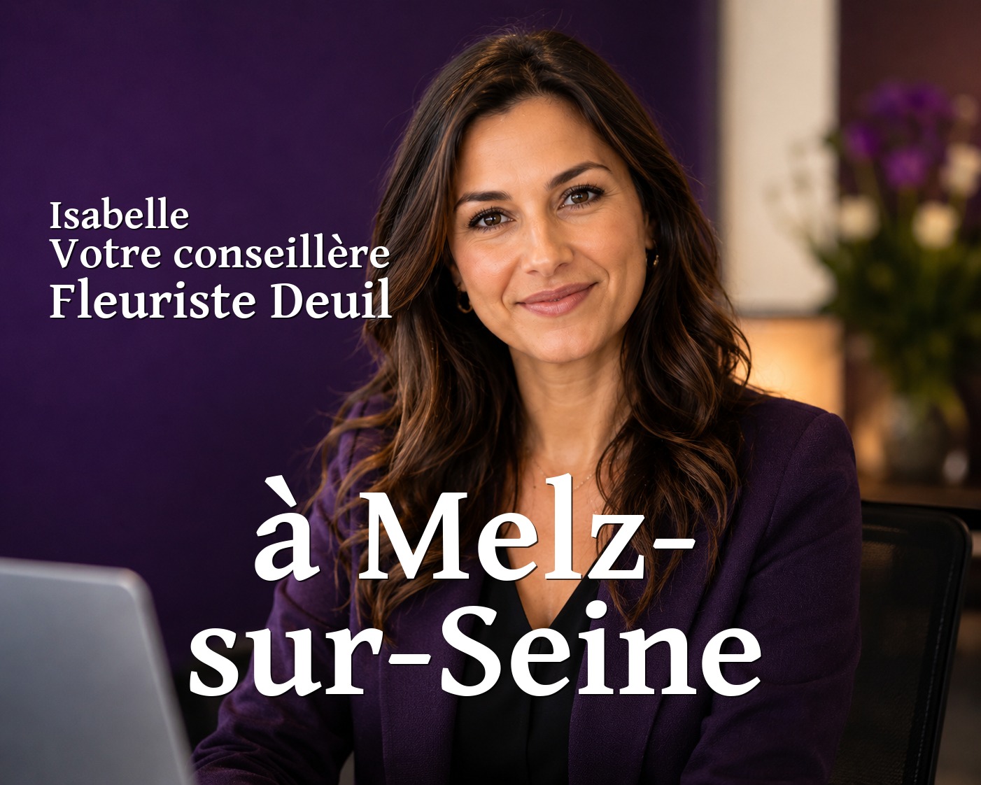 Isabelle, votre conseillère Fleuriste Deuil à Melz-sur-Seine