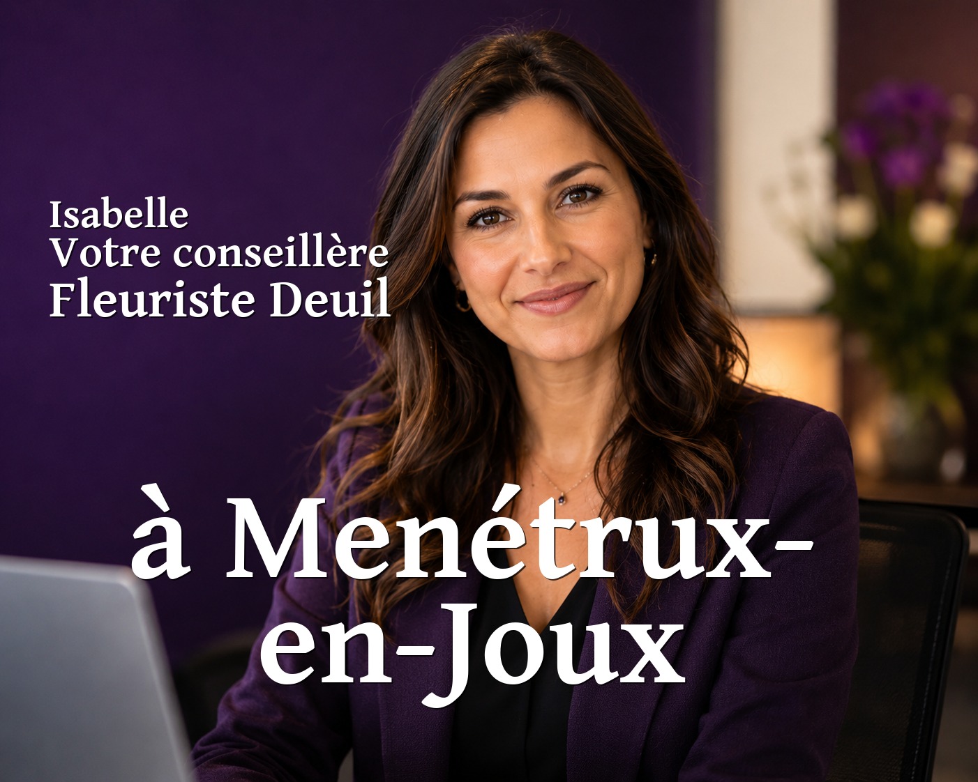 Isabelle, votre conseillère Fleuriste Deuil à Menétrux-en-Joux