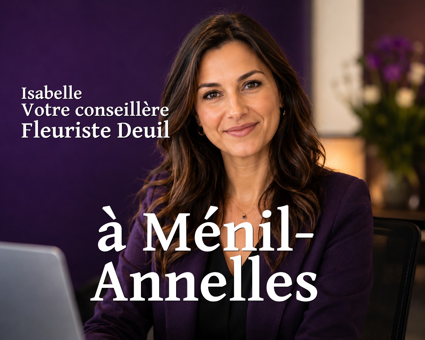 Isabelle, votre conseillère Fleuriste Deuil à Ménil-Annelles