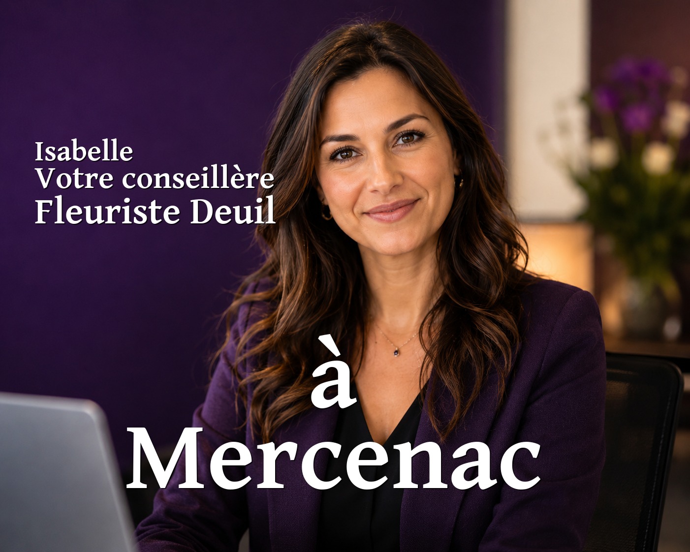 Isabelle, votre conseillère Fleuriste Deuil à Mercenac