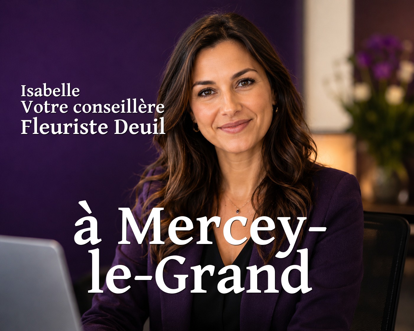 Isabelle, votre conseillère Fleuriste Deuil à Mercey-le-Grand