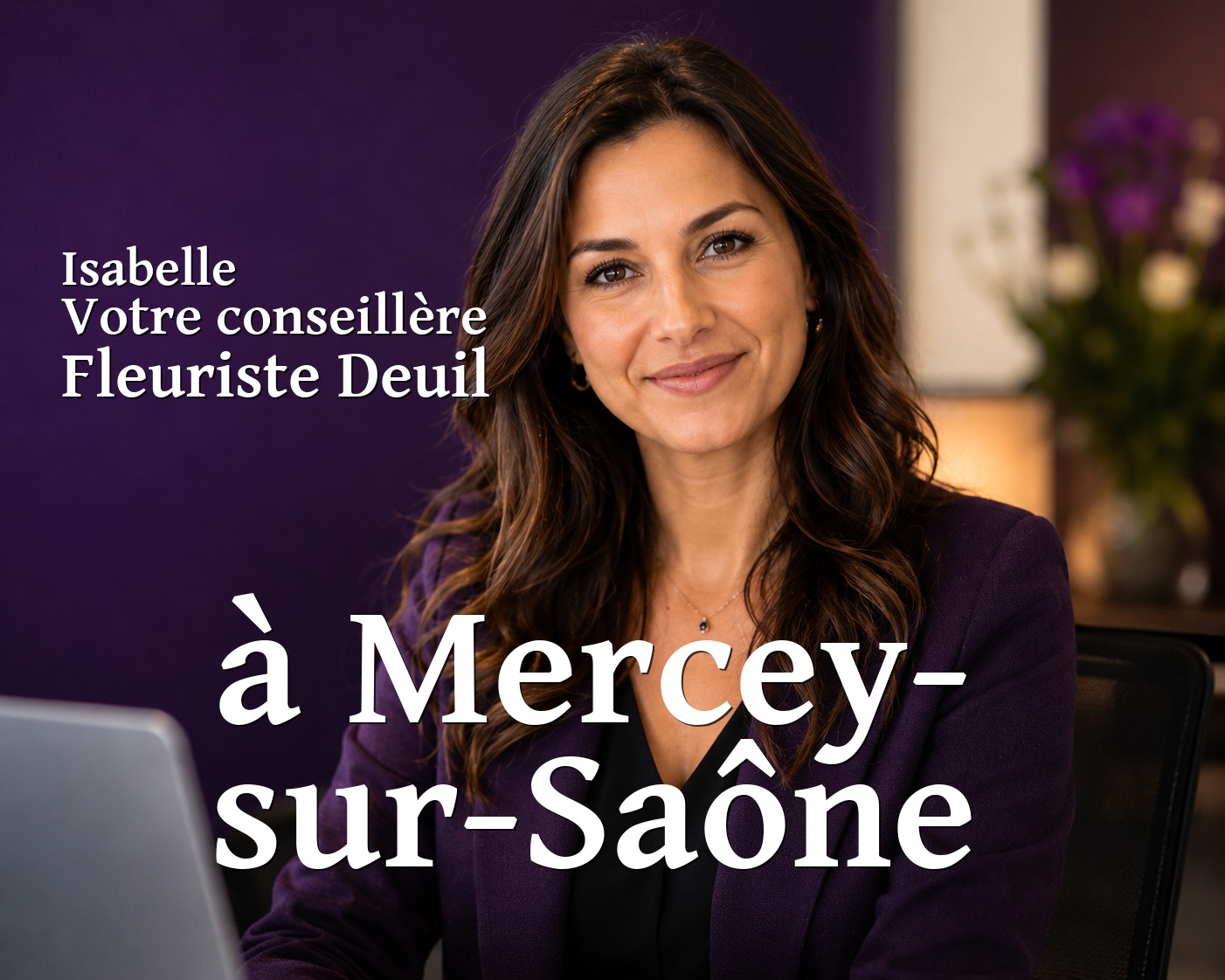 Isabelle, votre conseillère Fleuriste Deuil à Mercey-sur-Saône