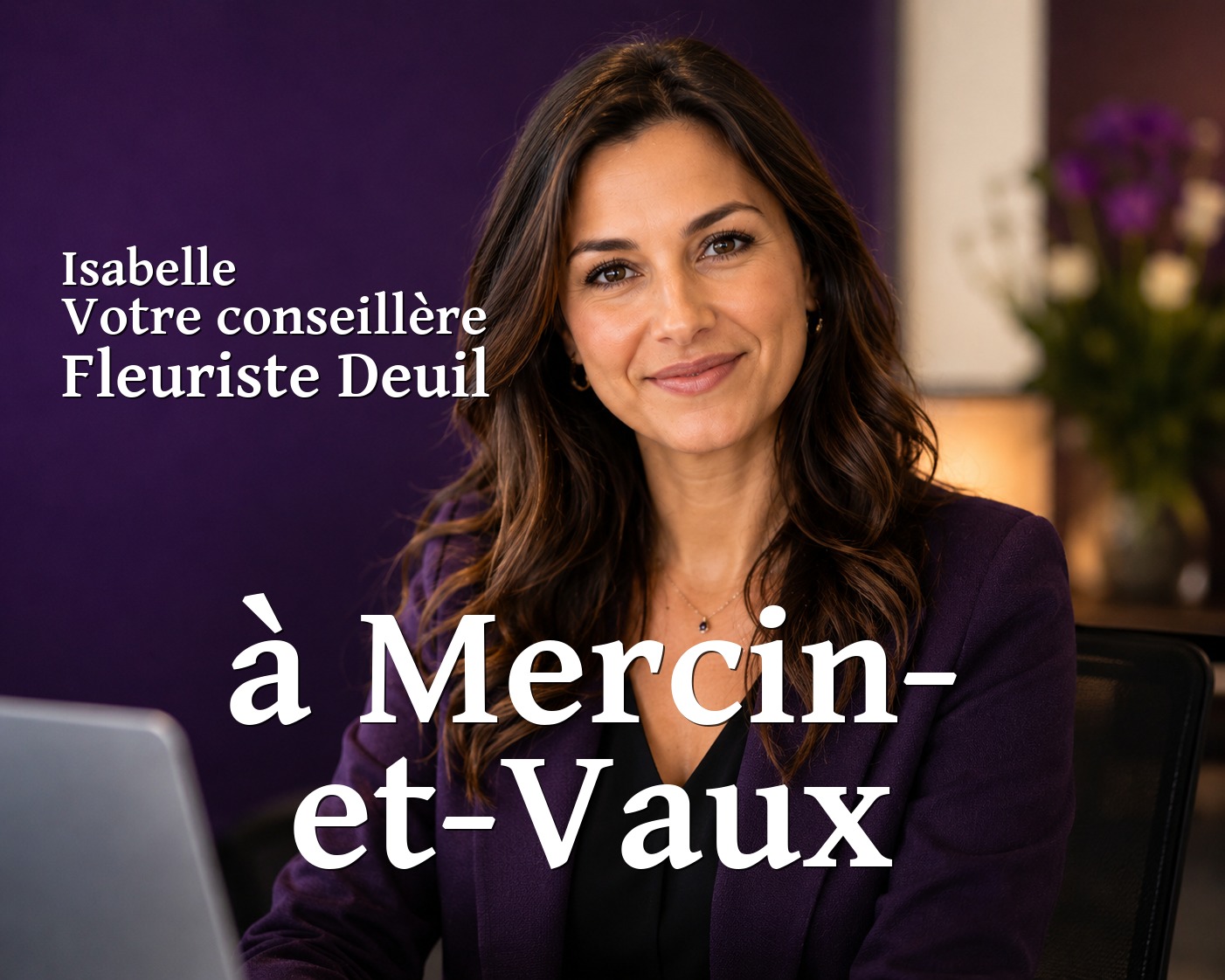 Isabelle, votre conseillère Fleuriste Deuil à Mercin-et-Vaux