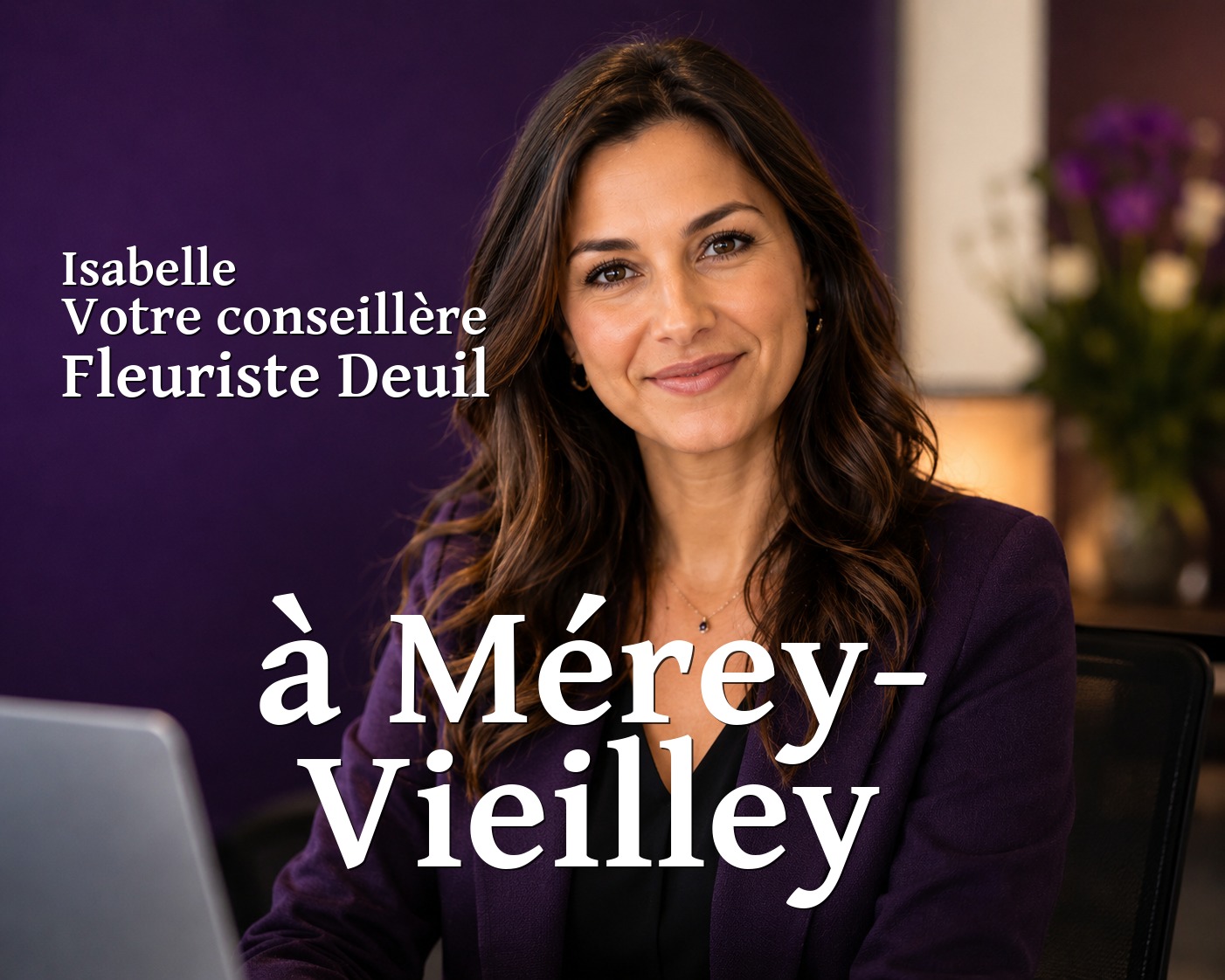 Isabelle, votre conseillère Fleuriste Deuil à Mérey-Vieilley