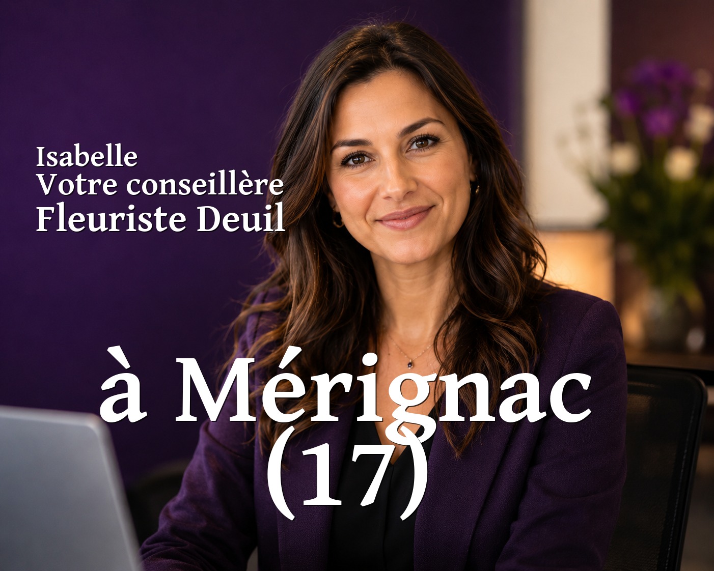 Isabelle, votre conseillère Fleuriste Deuil à Mérignac (17)
