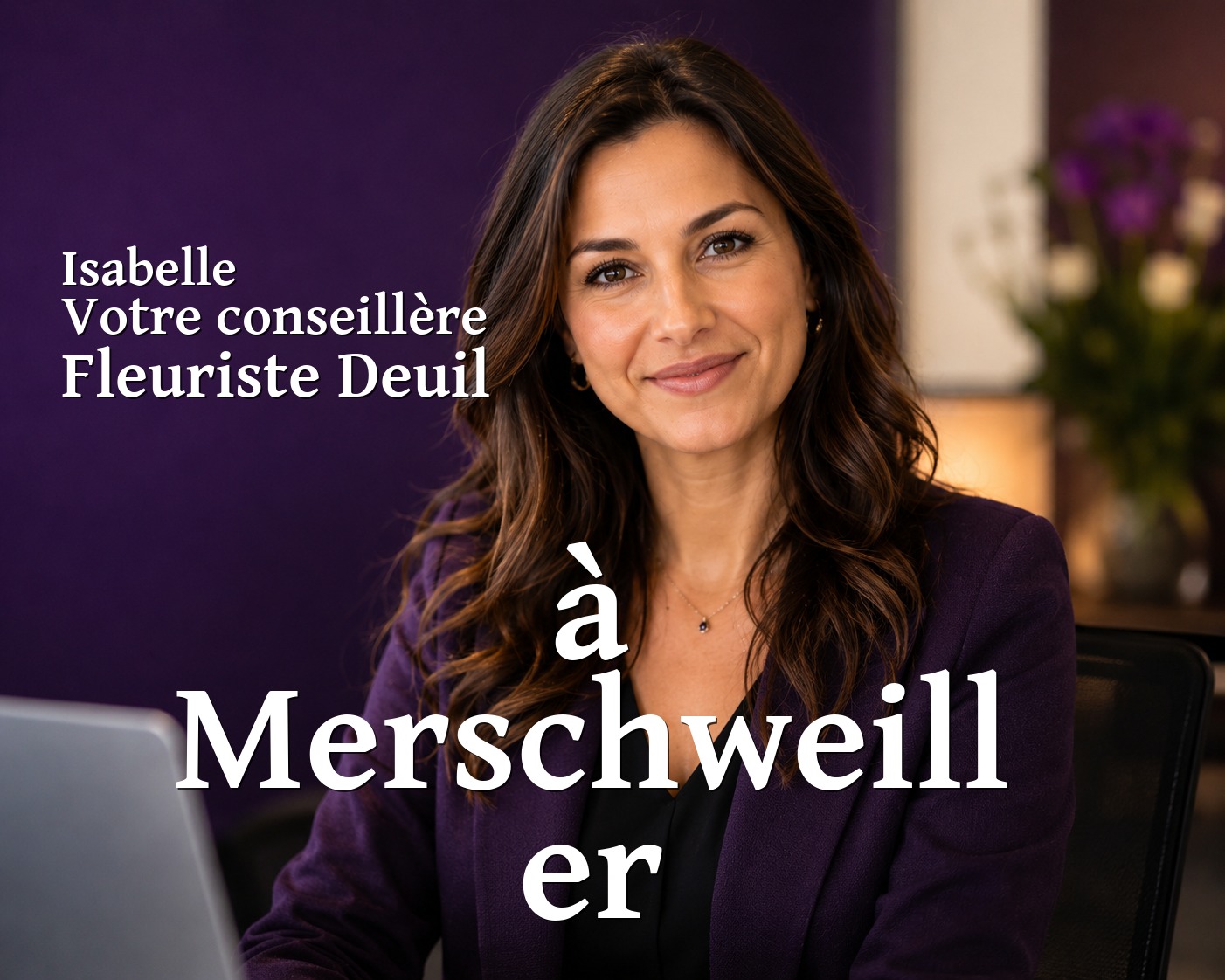 Isabelle, votre conseillère Fleuriste Deuil à Merschweiller